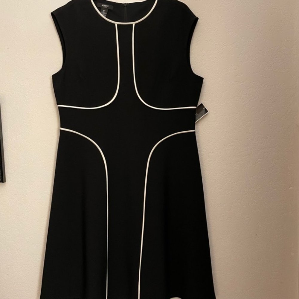 NWT Black and White Dress 10P